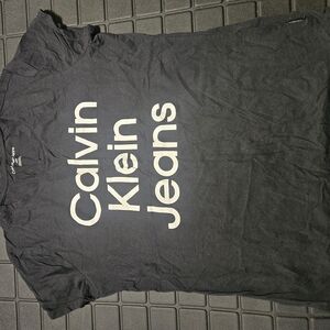 Calvin Klein Jeans Black Short Sleeve Womens T-shirt